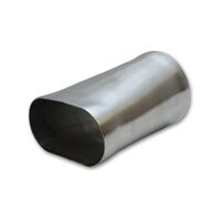 Vibrant Performance Exhaust Pipe Transition 3-1/2 in Round to 3-1/2 in