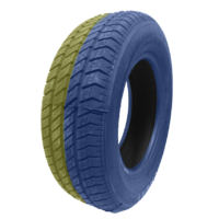 Coloured Smoke Tyre Duel Colour Blue/Yellow