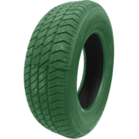Coloured Smoke Tyre Green
