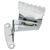 Proflow Timing Pointer, Steel, Chrome, SB Chev 7 or 8 in. Balancers
