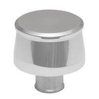 Proflow Breather Cap, Push-In Smooth ,Polished Aluminum