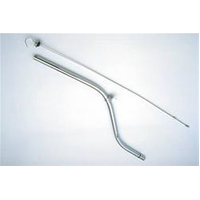 Proflow Transmission Dipstick, Steel, Chrome, TH350, 27 in. Length, Each