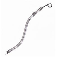 Proflow Transmission Dipstick, Steel, Chrome, C4, 21.50 in. Length, Each