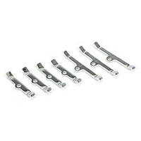 Proflow Valve Cover Spreader Bars Chrome Kit BB Chev