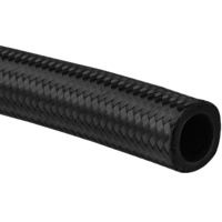 Black Braided Hose E85/Methanol Compatible -06AN Per Metre 