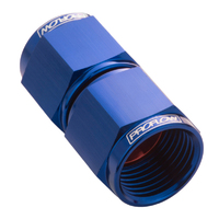 Proflow Female Flare Union Swivel Hose End Straight - 3AN, Blue