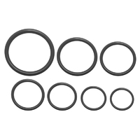 Proflow Buna Rubber O-Ring -08AN, 10 Pack