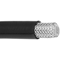 PTFE Hose -03AN Per Metre Black Stainless PVC Cover