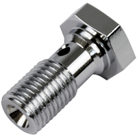 Proflow Chrome Banjo Bolt 7/16in. x 20UNC 25mm Long