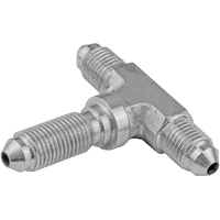Proflow Stainless Steel Hose End Tee -03AN Bulkhead