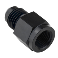 Proflow Female Adaptor 1/8in. NPT Straight To Male -03AN, Black