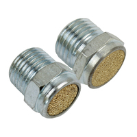Proflow Diff Housing Breather / Vent, Universal Tank Breather, Sintered Bronze, 1/8in. NPT