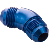 Proflow 45 Degree Union Flare Adaptor Fitting -06AN, Blue