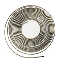 Proflow Steel 3/8in. Brake Line Tube, 20Ft Coil