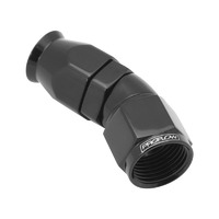 Proflow 30 Degree Fitting Hose End AN10 Suit PTFE Hose, Black