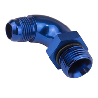 Proflow 90 Degree Male Fitting Orb Hose End To -04AN, Blue