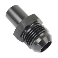Proflow Valve Cover Breather Adaptor Hose End To -10AN, Black, SR-20, RB25
