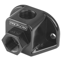 Proflow Adapter, Aluminium GM Idle Air Control LS Chev For Holden, Black