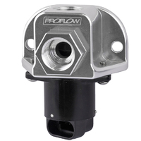 Proflow Adapter, Aluminium GM Idle Air Control LS Chev For Holden, Silver