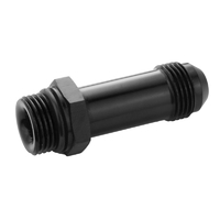 Proflow Quick Release Fuel Fitting Holley Inlet Feed -08AN Male To -08AN Male 2in., Black
