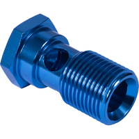 Proflow Fitting Banjo Bolt M16 x 1.50 Thread, 24mm Long, Blue