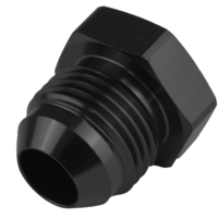 Proflow Adaptor Fitting Plug -08AN, Black