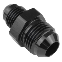 Proflow Adaptor Flare Male Reducer -12AN To -08AN, Black