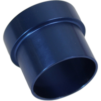 Proflow AN Aluminium Tube Sleeve set of 5, 1/4in. Tube, Blue