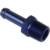 Proflow 1/4in. Barb Male Fitting To 1/4in. NPT, Blue