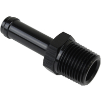 Proflow 1/2in. Barb Male Fitting To 1/2in. NPT, Black