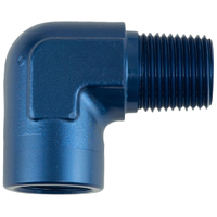 Proflow 90 Degree Coupler Female - Male Elbow 1/8in. NPT, Blue