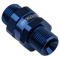 Proflow Fitting Male Swivel adaptor 18mm x 1.50 To Male -08AN, Blue