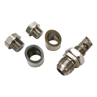 Proflow Exhaust Vac Scavenger Kit, Vac-U-Pan, Stainless Steel, Weld In Fitting AN10 with Bung, Universal, Kit