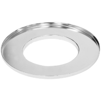 Proflow Air Filter Base 9in. Suit 5-1/8in. Neck, Chrome