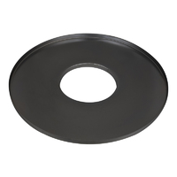 Proflow Air Filter Base 7-5/16in. Neck Flat Base, Black