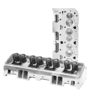 Proflow Cylinder Heads, AirMax 180, Aluminium, Assembled, 72cc Chamber, Straight Plug, 180cc Intake Runner, SB For Chevrolet, Pair