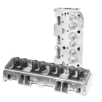Proflow Cylinder Heads, AirMax 200, 535HP, Aluminium, Assembled, 72cc Chamber, Straight Plug, 200cc Intake Runner, SB For Chevrolet, Pair