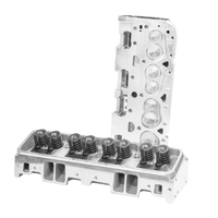 Proflow Cylinder Heads, AirMax 200, 535HP, Aluminium, Assembled, 64cc Chamber, Angle Plug, 200cc Intake Runner, SB For Chevrolet, Pair