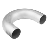 Proflow Aluminium Tubing Air Intake, Intercooler 2.50in. 180 Degree Elbow