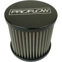 Proflow Oil Breather Filter Billet -10AN Female thread, Black