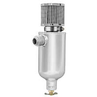 Proflow Oil Breather Pro Tank Aluminium 650mL, -12AN Male, Polished