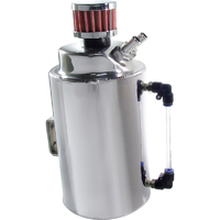 Proflow Oil Breather Catch Tank 1L w/Breather, Polished