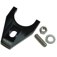 Proflow Distributor Hold-Down Clamp, For Ford SB, Billet Aluminium, Black, Stud Mount, Each