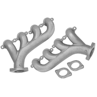 Proflow Exhaust Manifolds, LS, Natural Iron, Raw Casting, Chev ,Holden, LS Series Engines, Pair