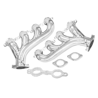 Proflow Exhaust Manifolds, High Silicon Ductile Iron, Ceramic Coating Casting, Chev For Holden, LS Series Engines, Pair
