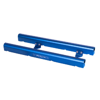 Proflow Fuel Rails Kit, Billet Aluminium, Blue Anodised, For Holden For Chevrolet GM VE LS7