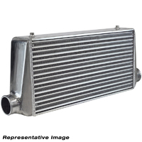Proflow Intercooler Race Series, Aluminium Universal Bar and Plate 600 x 300 x 100mm 3in. Outlets, Natural