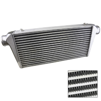 Proflow Intercooler, Bar & Plate, 600 x 300 x 76mm, 3.0'' Outlets, Aluminium, Universal, Natural