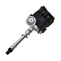 Proflow Distributor, HEI Street Series, Vacuum Advance, Black Cap, SB & BB For Chevrolet with Coil 50, 000 V