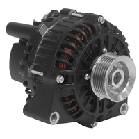 Proflow Alternator Power Spark, 140 Amp, For Holden Commodore LS VT, VX, VY, Internal Regulator, Black  Serpentine Pulley, Each